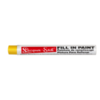 Bâton de peinture pour remplir des lignes gravées ou imprimées jaune 9,5mm